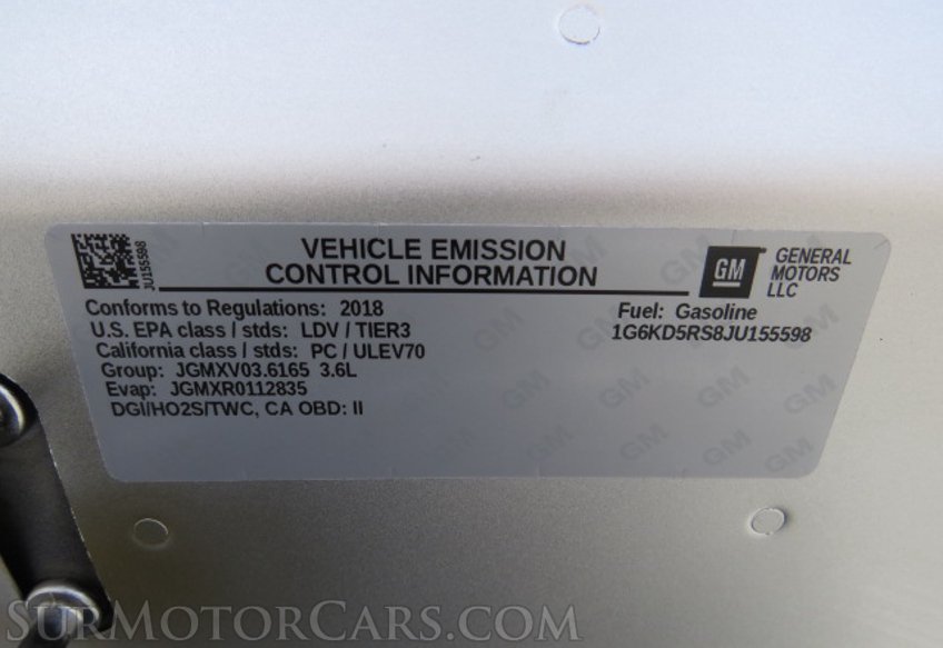 2018 Cadillac CT6 - Image 61