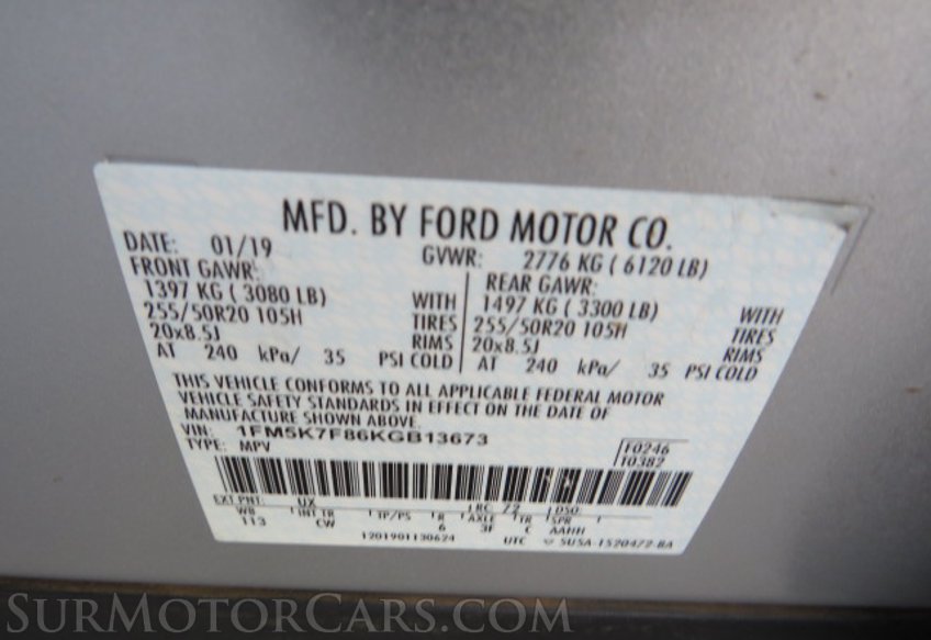 2019 Ford Explorer - Image 58