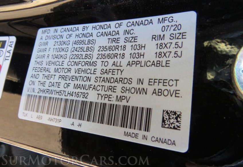 2020 Honda CR-V - Image 49