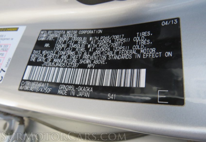 2013 Toyota 4Runner - Image 41