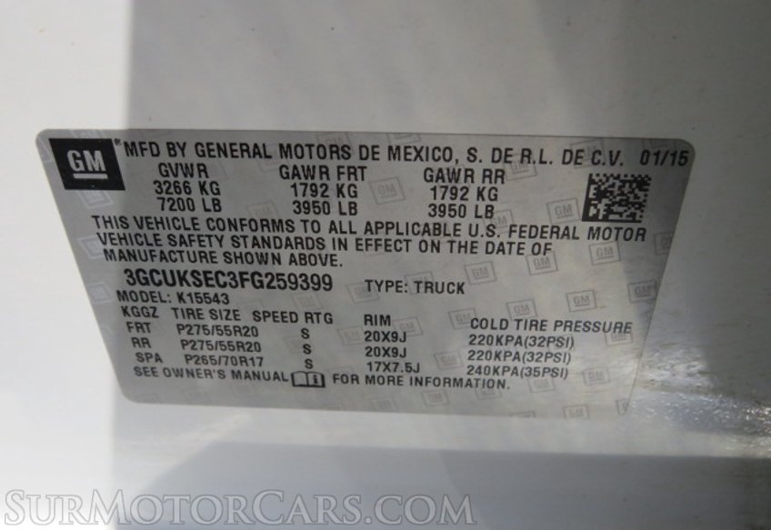 2015 Chevrolet Silverado 1500 - Image 55