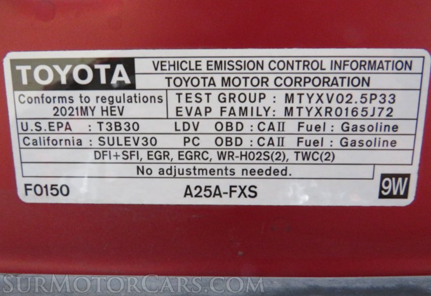 2021 Toyota Camry Hybrid - Image 33