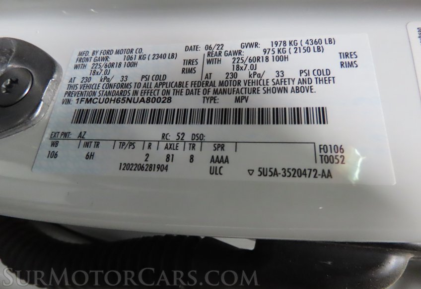 2022 Ford Escape - Image 51