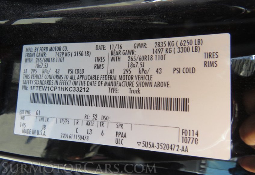 2017 Ford F-150 - Image 51