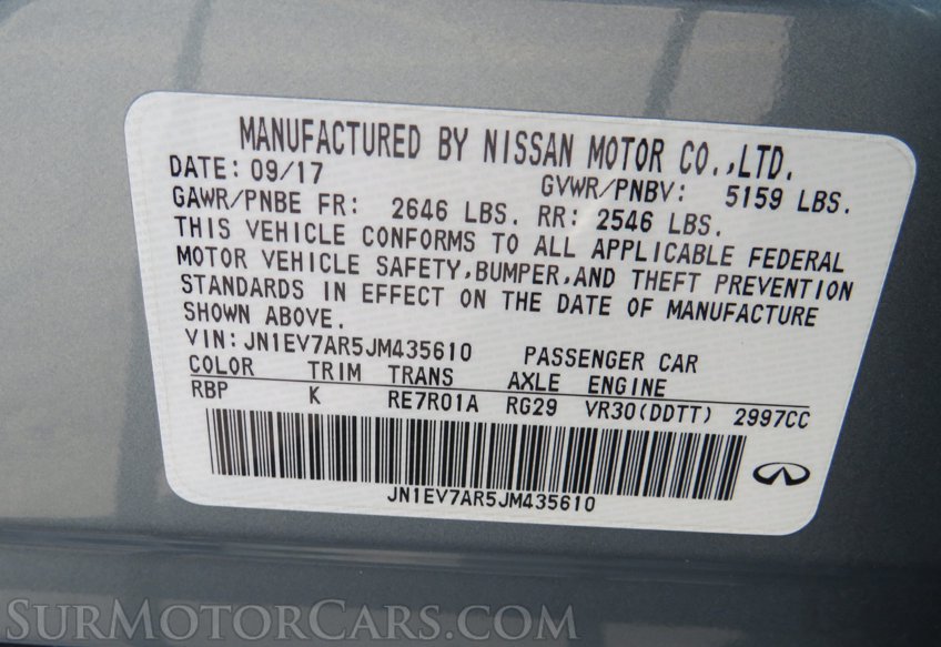 2018 Infiniti Q50 - Image 64