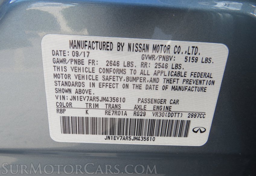 2018 Infiniti Q50 - Image 65