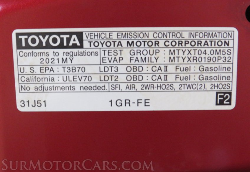 2021 Toyota 4Runner - Image 57