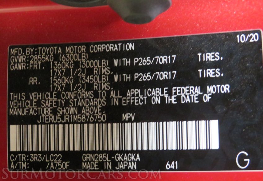 2021 Toyota 4Runner - Image 58