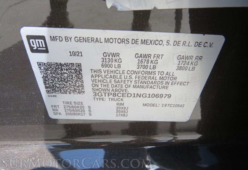 2022 GMC Sierra 1500 Limited - Image 57