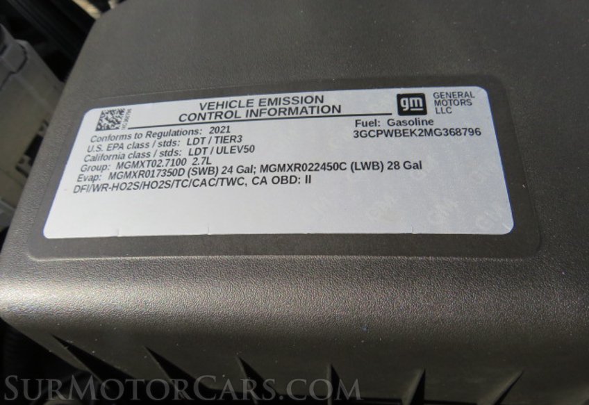 2021 Chevrolet Silverado 1500 - Image 53