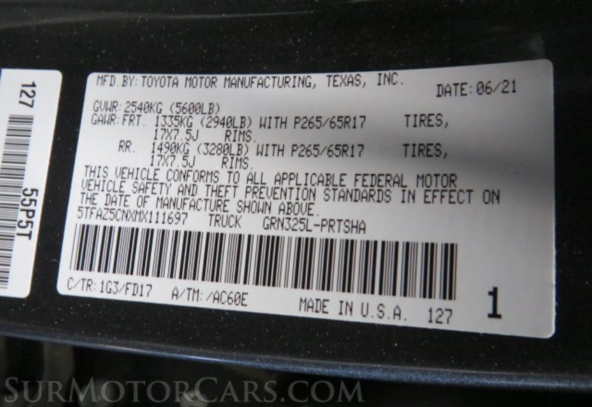 2021 Toyota Tacoma - Image 52