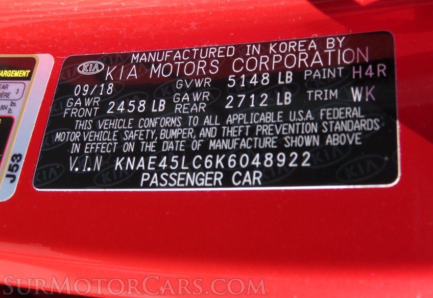 2019 Kia Stinger - Image 55