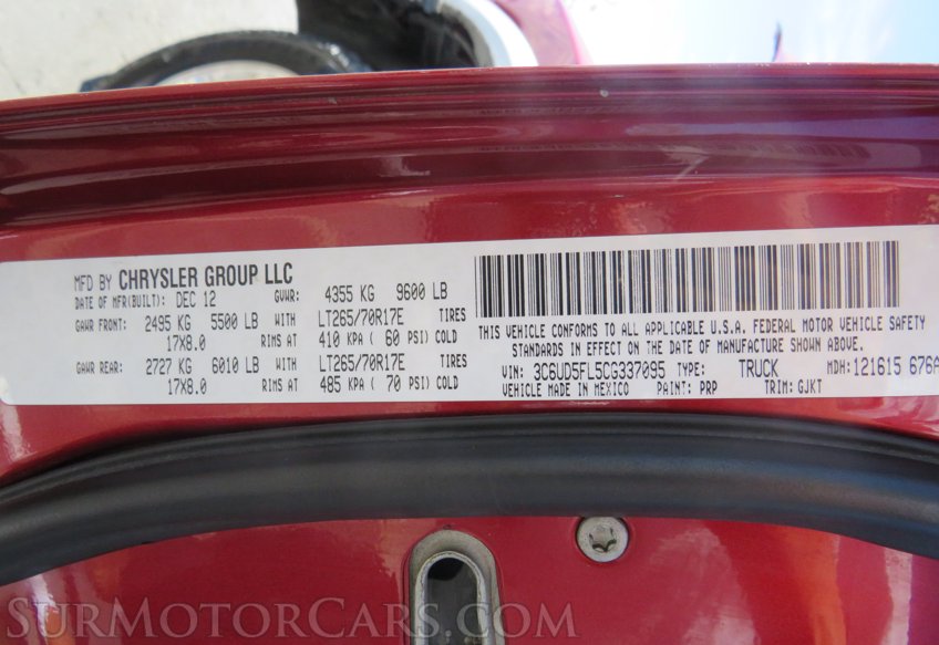 2012 Ram 2500 - Image 55