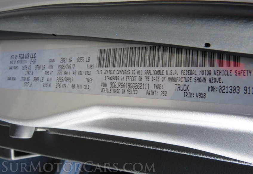 2016 Ram 1500 - Image 36