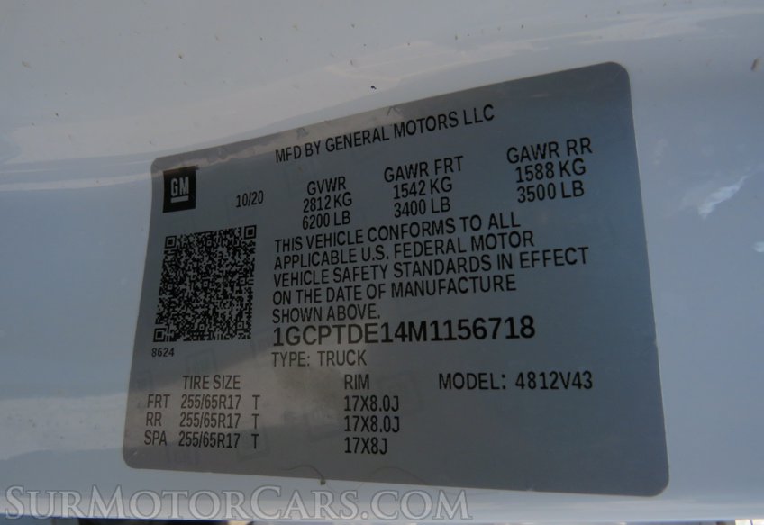 2021 Chevrolet Colorado - Image 53