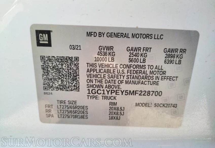 2021 Chevrolet Silverado 2500HD - Image 7