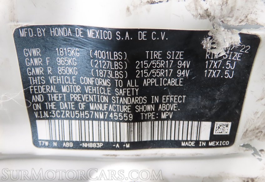 2022 Honda HR-V EX - Image 45