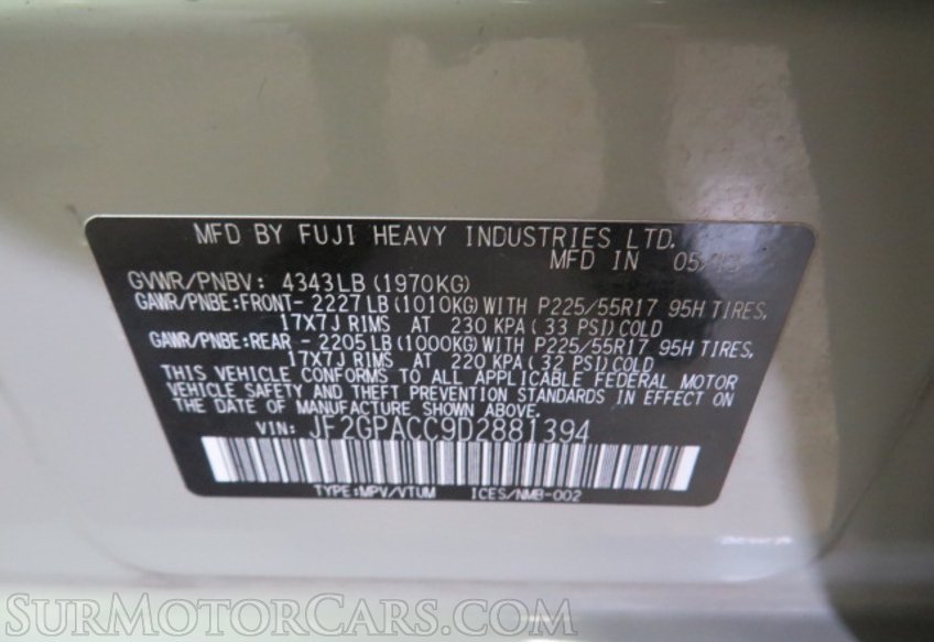 2013 Subaru XV Crosstrek - Image 48