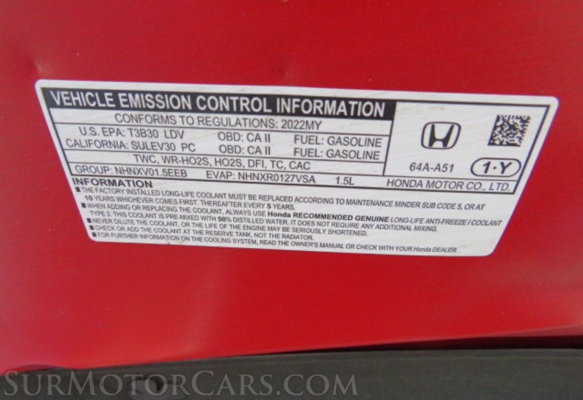 2022 Honda Civic Sedan - Image 46
