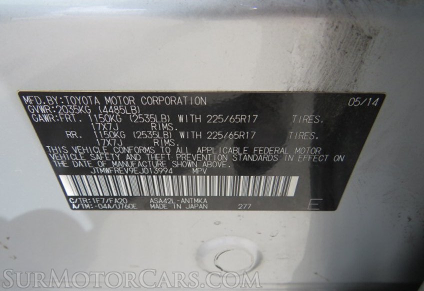 2014 Toyota RAV4 - Image 50