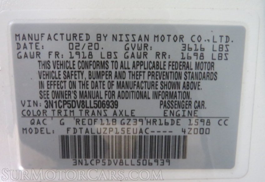 2020 Nissan Kicks - Image 40