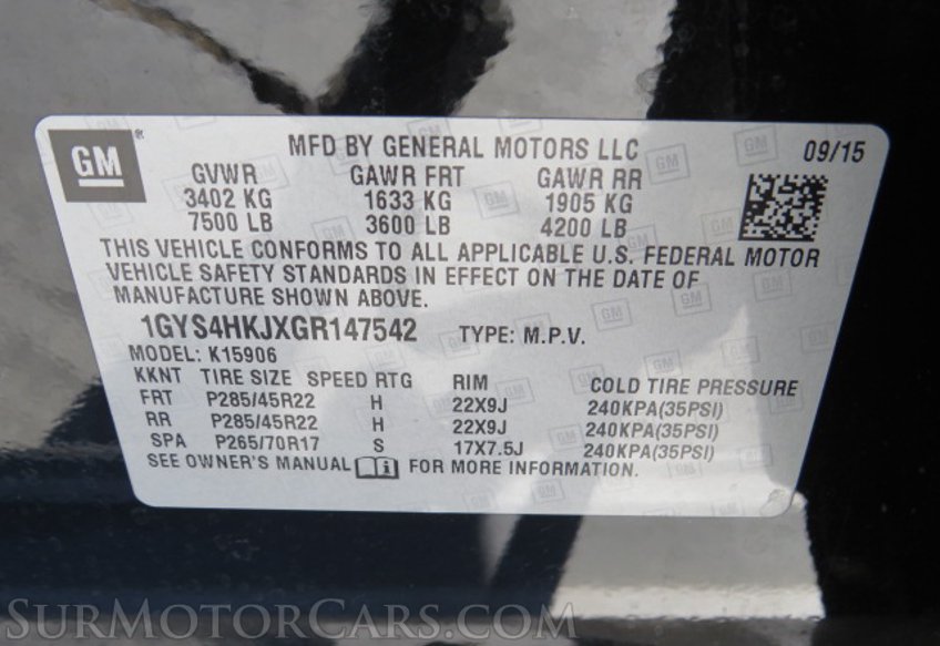 2016 Cadillac Escalade ESV - Image 57