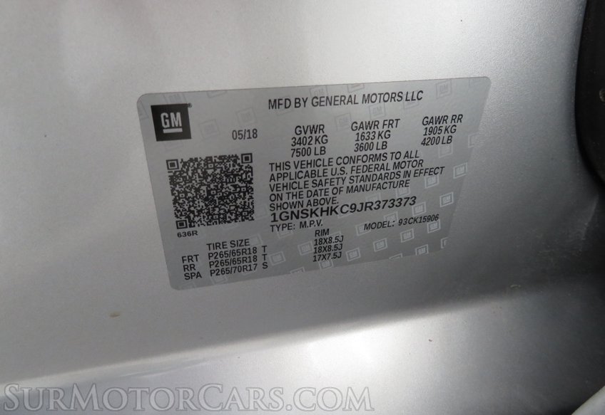 2018 Chevrolet Suburban - Image 44