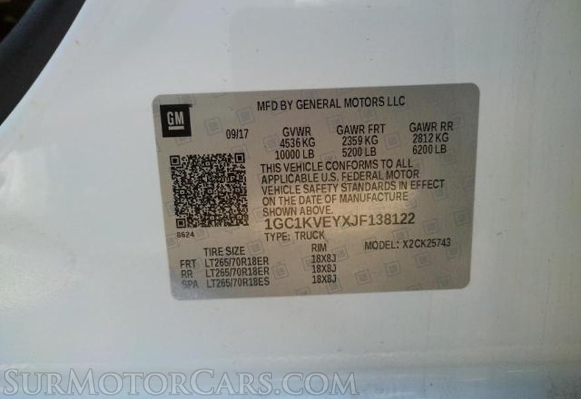 2018 Chevrolet Silverado 2500HD - Image 9