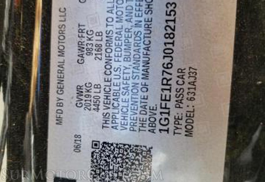 2018 Chevrolet Camaro - Image 9