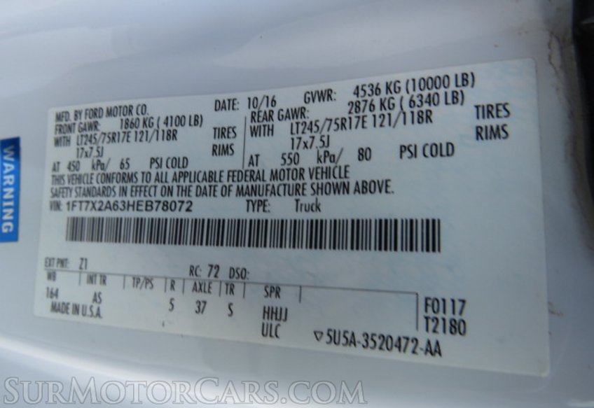 2017 Ford Super Duty F-250 SRW - Image 45