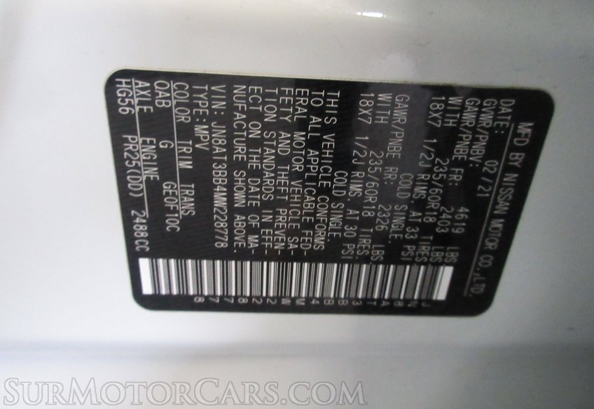 2021 Nissan Rogue - Image 58