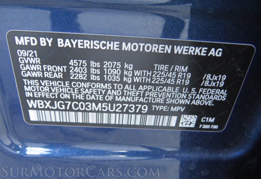 2021 BMW X1 - Image 58