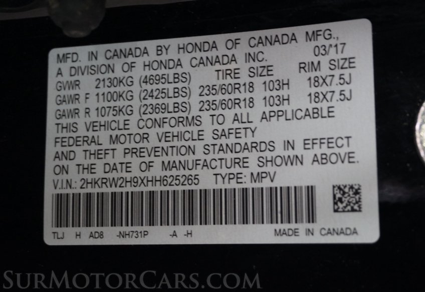 2017 Honda CR-V - Image 47