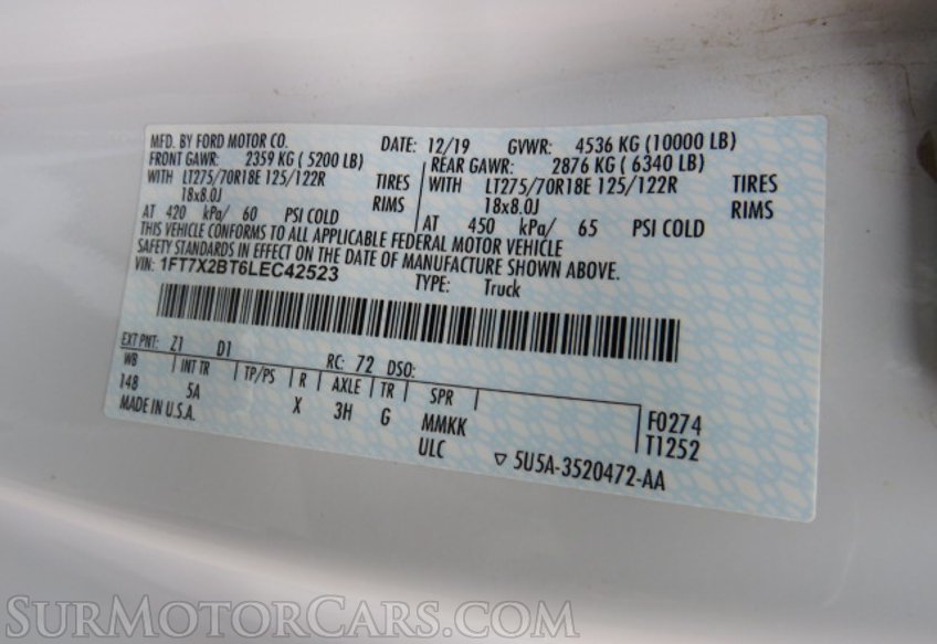 2020 Ford F-250 Super Duty - Image 53