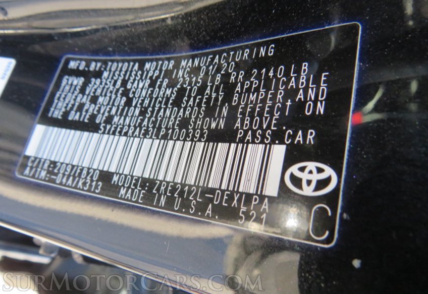 2020 Toyota Corolla - Image 50