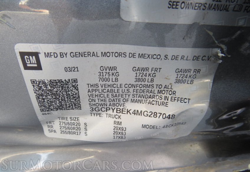 2021 Chevrolet Silverado 1500 - Image 50