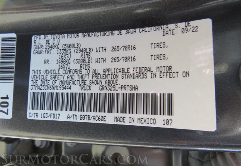 2022 Toyota Tacoma - Image 49
