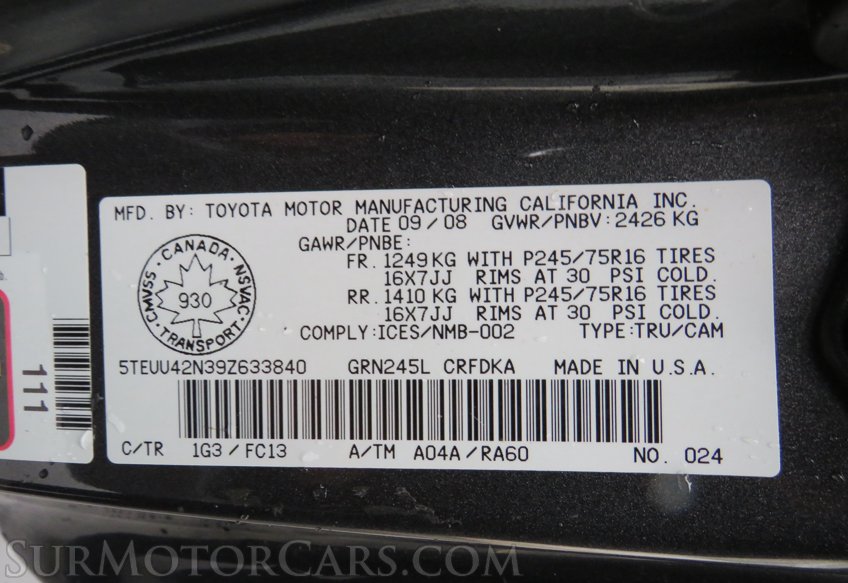 2009 Toyota Tacoma - Image 54