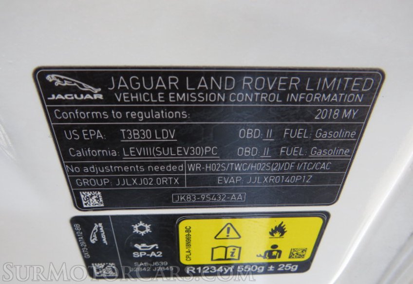 2018 Jaguar F-PACE - Image 59