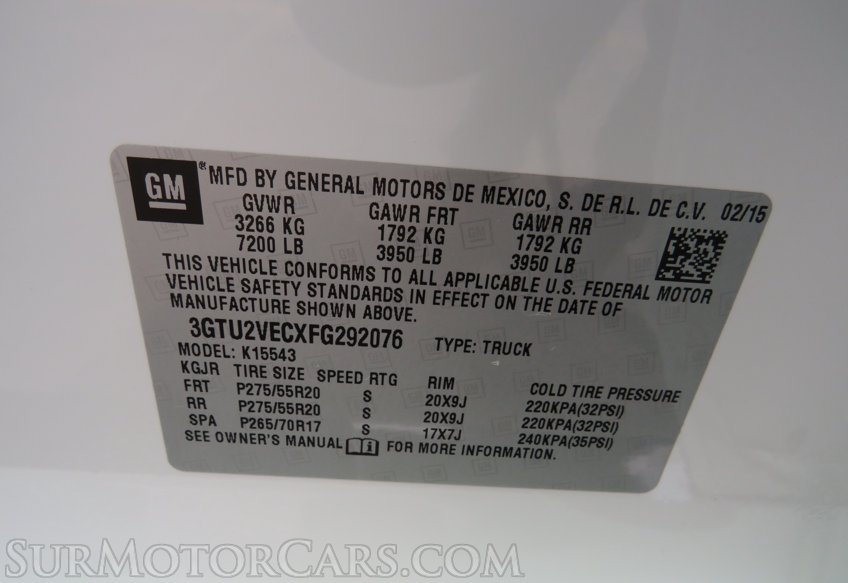 2015 GMC Sierra 1500 - Image 62