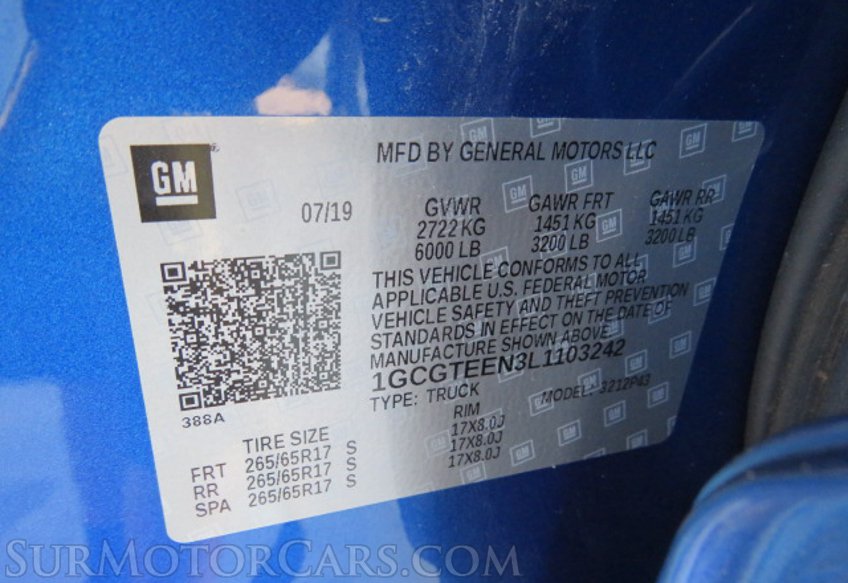 2020 Chevrolet Colorado - Image 52