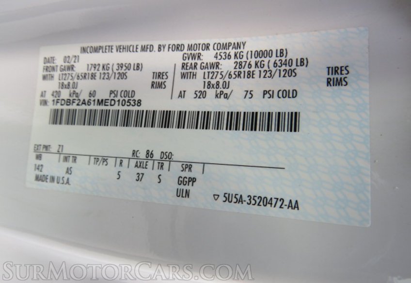 2021 Ford Super Duty F-250 SRW - Image 49