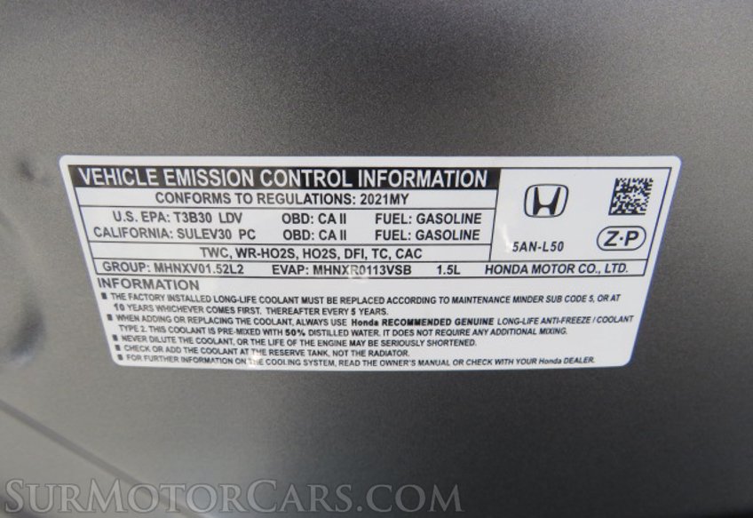 2021 Honda Civic Hatchback - Image 44