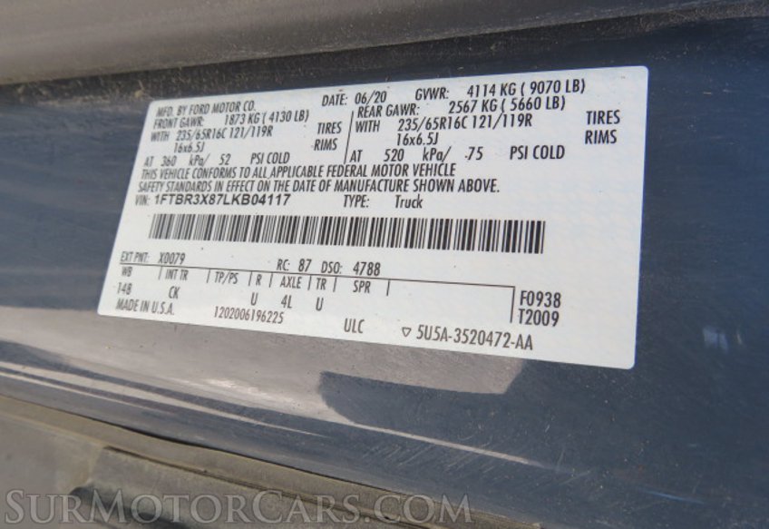 2020 Ford Transit Cargo Van - Image 51