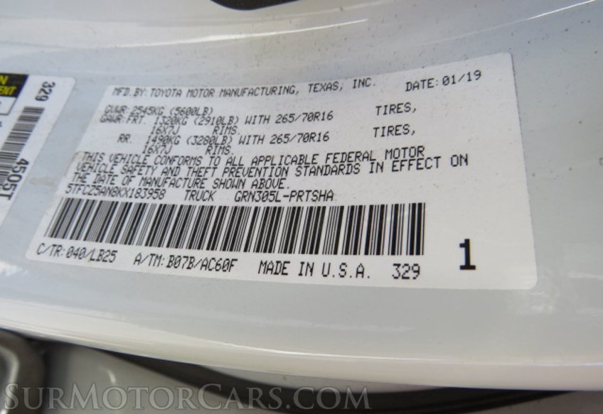 2019 Toyota Tacoma 4WD - Image 58