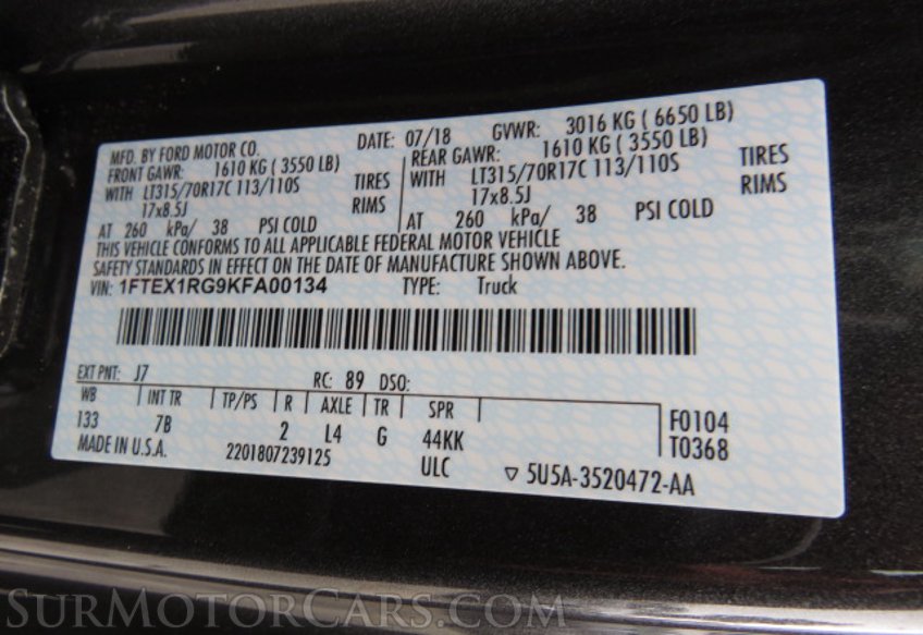 2019 Ford F-150 - Image 54