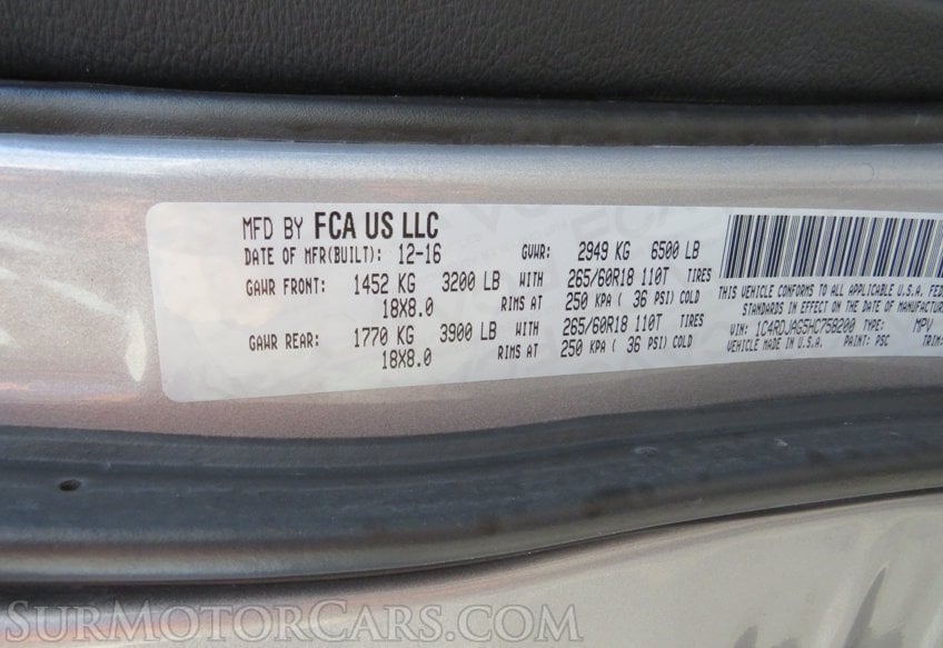 2017 Dodge Durango - Image 58