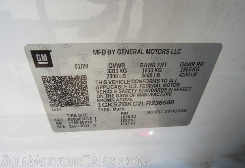 2020 GMC Yukon - Image 53