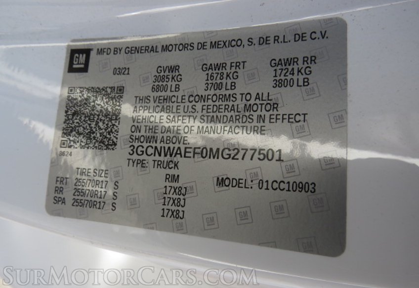 2021 Chevrolet Silverado 1500 - Image 38