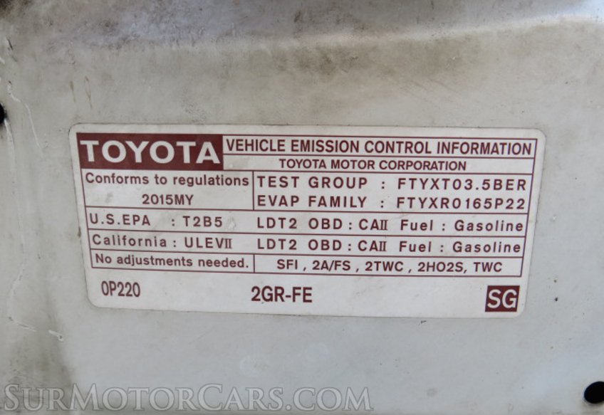 2015 Toyota Highlander - Image 61